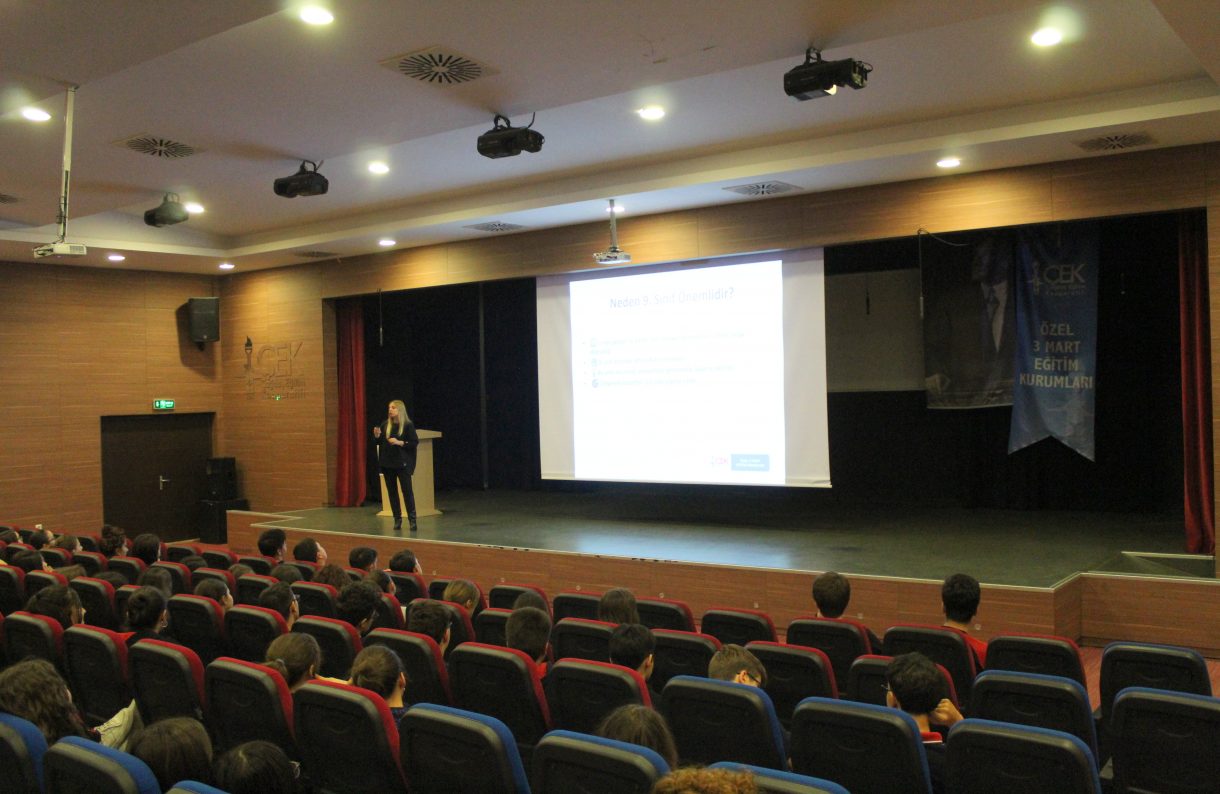 9. SINIFLARA "VERİMLİ DERS ÇALIŞMA VE ZAMAN YÖNETİMİ" SEMİNERİ
