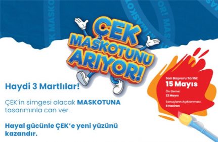 ÇEK MASKOTUNU ARIYOR!
